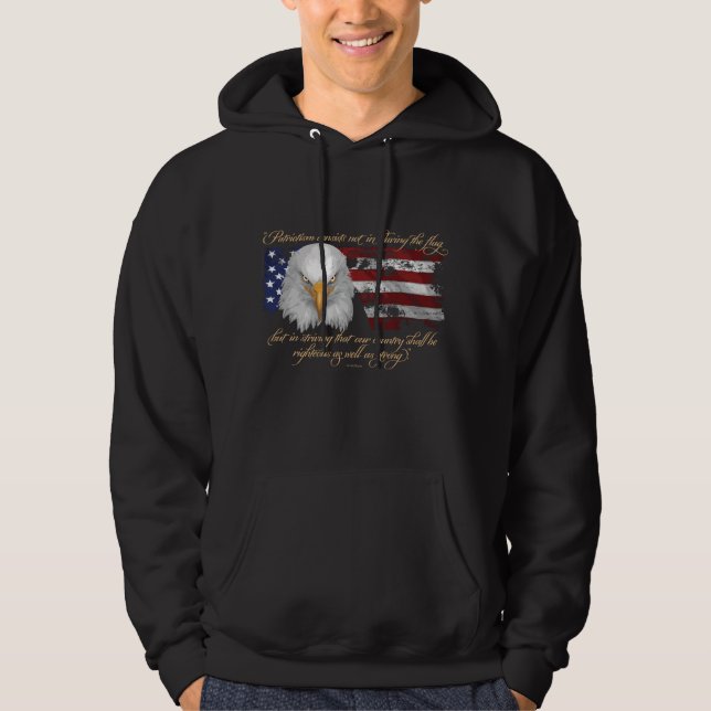 Righteous Patriotism Hoodie (Front)