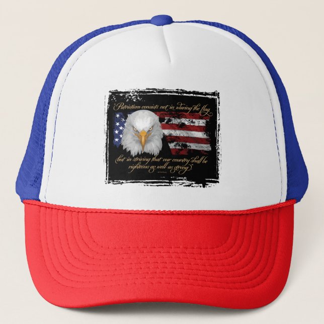 Righteous Patriotism Trucker Hat (Front)