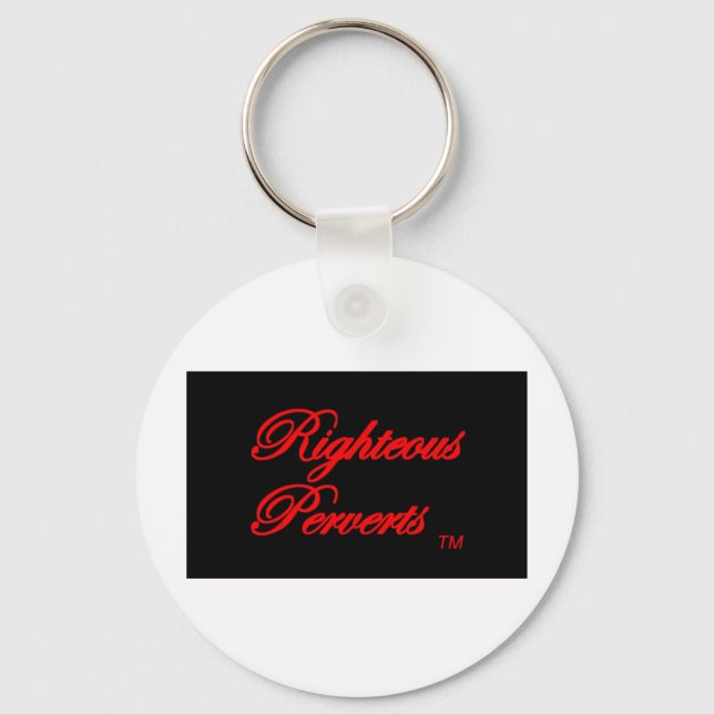 Righteous Perverts Gear Key Ring (Front)