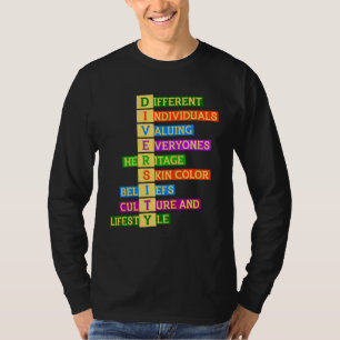 Rights Diversity Kindness Peace Equality Inclusion T-Shirt