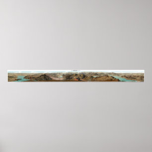 RIGI KULM Swiss Alps Panorama 360° poster