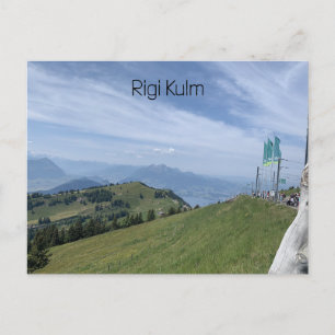 Rigi Kulm Switzerland Postcard