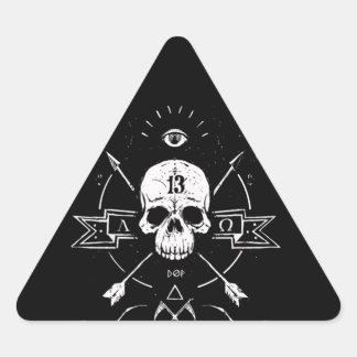 Rigour Mortis Triangle Sticker