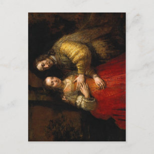 Rijn, Rembrandt Harmensz. van Nederlands: Portret  Postcard