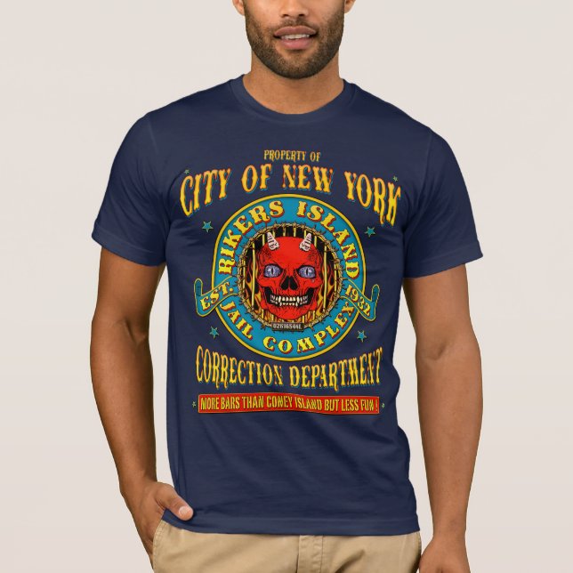 RIKERS_ISLAND T-Shirt (Front)