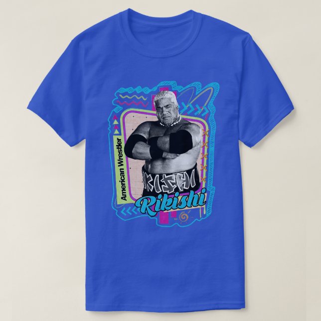 Rikishi Pro Wrestler T-Shirt (Design Front)