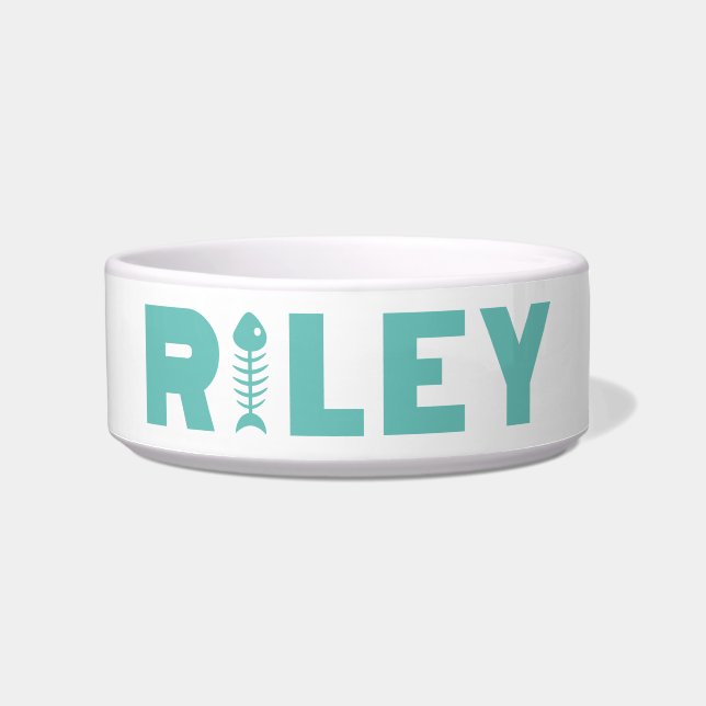 Riley Cat Bowl (Front)