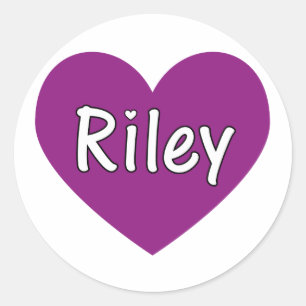 Riley Classic Round Sticker