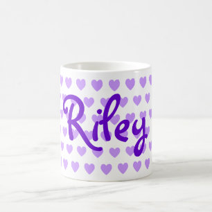 Riley in Purple Coffee Mug