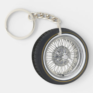 rim and tire key ring