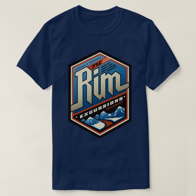 Rim Excursions T-Shirt (Design Front)