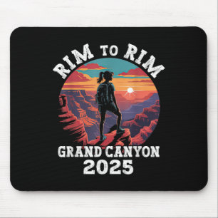 Rim To North Rim Grand Canyon National Park 2025 F Mouse Mat