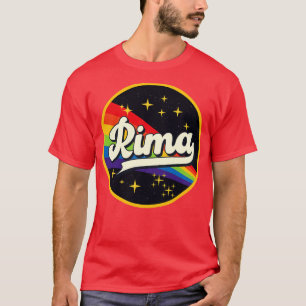 Rima Rainbow In Space Vintage Style T-Shirt
