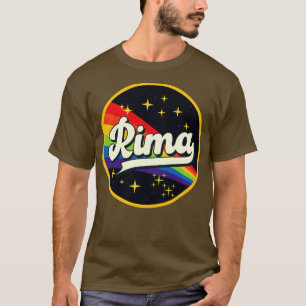 Rima Rainbow In Space Vintage Style T-Shirt