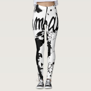 RIMBAUD graffiti style Leggings