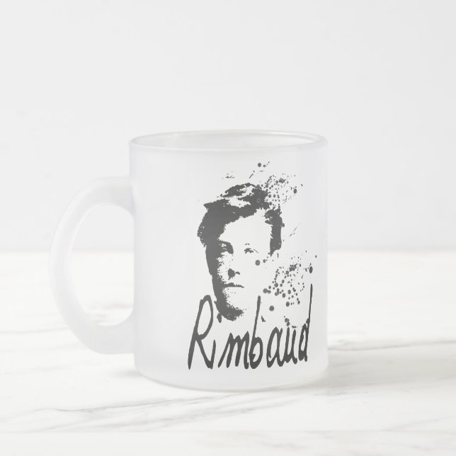 RIMBAUD portrait 2x Mug (Left)