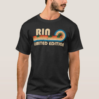RIN Surname Retro Vintage 80s 90s Birthday Reunion T-Shirt