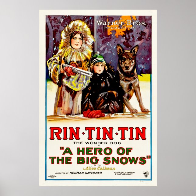 Rin Tin Tin - The Wonder Dog Poster (Front)
