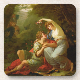 Rinaldo and Armida, 1771 (oil on canvas) Coaster