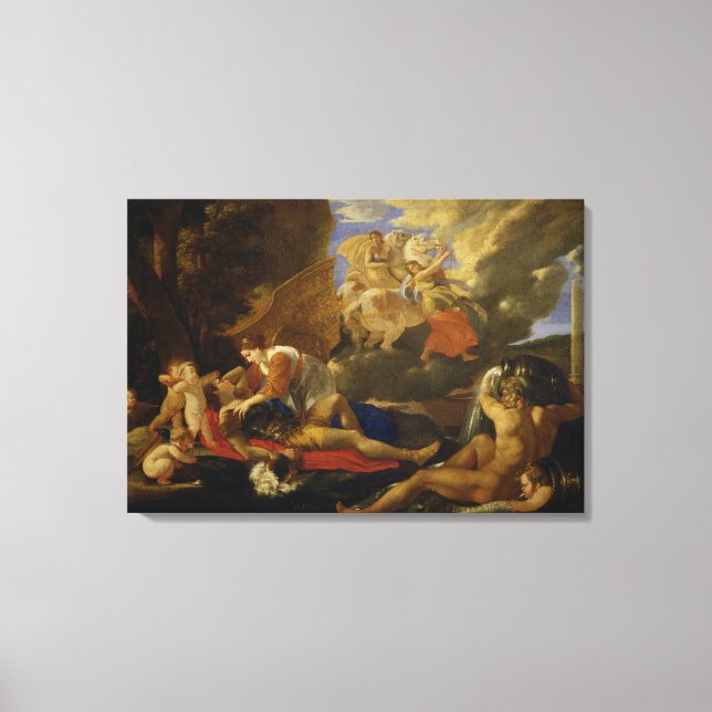 Rinaldo and Armida Canvas Print (Front)