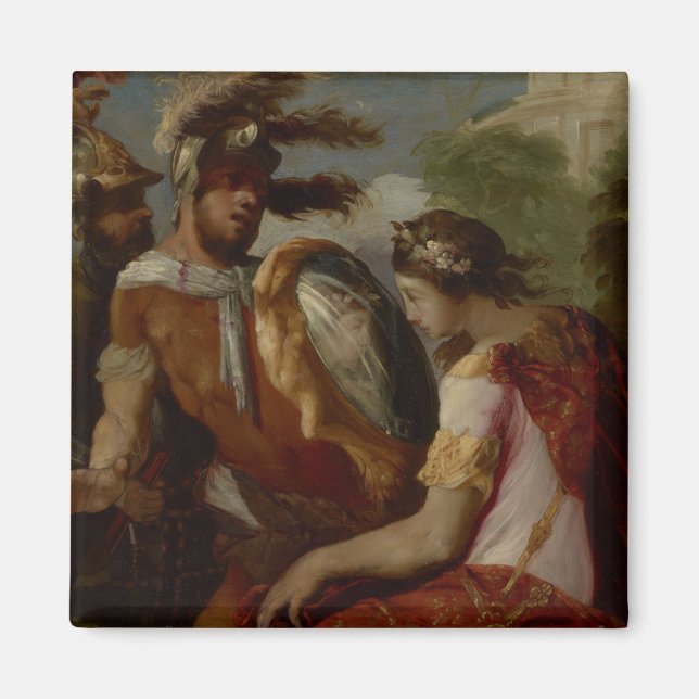 Rinaldo and the Mirror-Shield, c.1650-55 Magnet (Front)