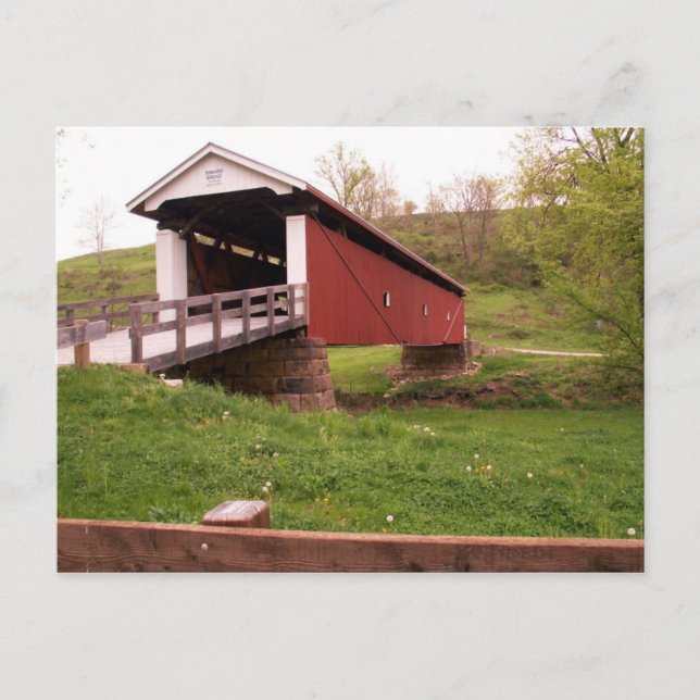 Rinard Covered Bridge Postcard (Front)