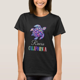Rincon Beach Turtle California Vacation Family Tri T-Shirt