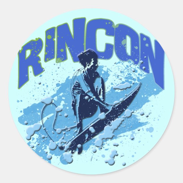 RINCON CLASSIC ROUND STICKER (Front)