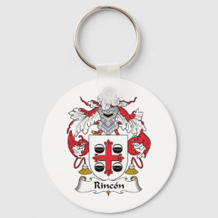 Rincon Family Crest Key Ring