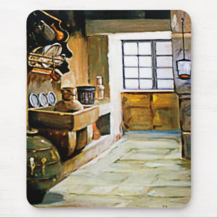 Rincón gallego (Apunte)/Galician nook (Sketch) Mouse Mat