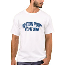 Rincon Point Ventura California Retro Surfing Wave