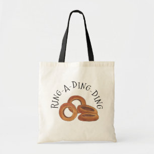 Ring-A-Ding-Ding Onion Ring Rings Junk Food Foodie Tote Bag