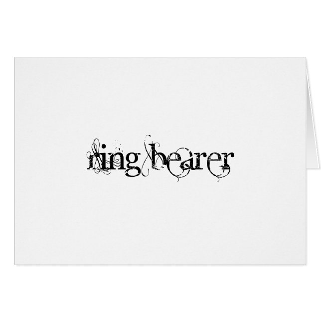 Ring Bearer (Front Horizontal)