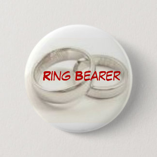 Ring Bearer 6 Cm Round Badge