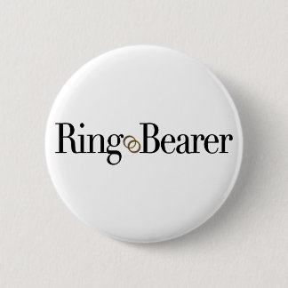 Ring Bearer 6 Cm Round Badge