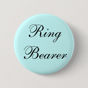 Ring Bearer 6 Cm Round Badge