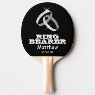 Ring Bearer custom table tennis ping pong paddle
