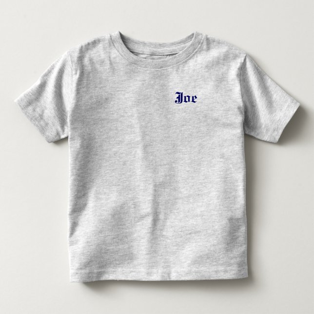 ring bearer - Customised Toddler T-Shirt (Front)