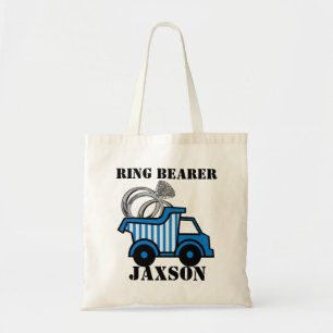 Ring Bearer Dump Truck Tote Bag