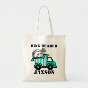 Ring Bearer Dump Truck Tote Bag