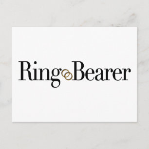 Ring Bearer Postcard