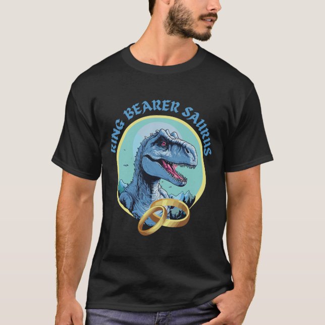 Ring Bearer Saurus T-Shirt (Front)