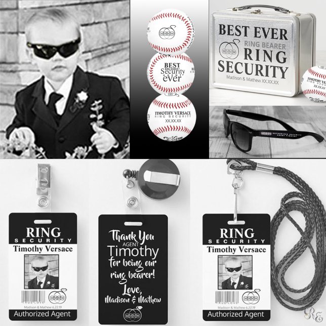 Ring Bearer Security Badge ID Badge (Creator Uploaded)