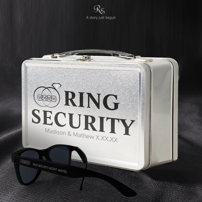 Ring Bearer Security Box (Every top agent needs the right gear! This security case pairs with signature monogram sunglasses.)