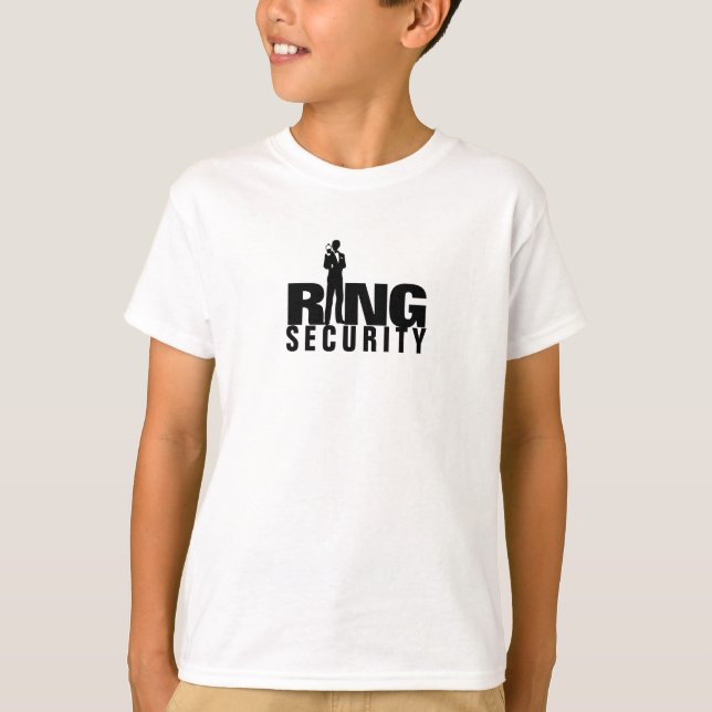 Ring Bearer SPY Toddler shirt (Front)