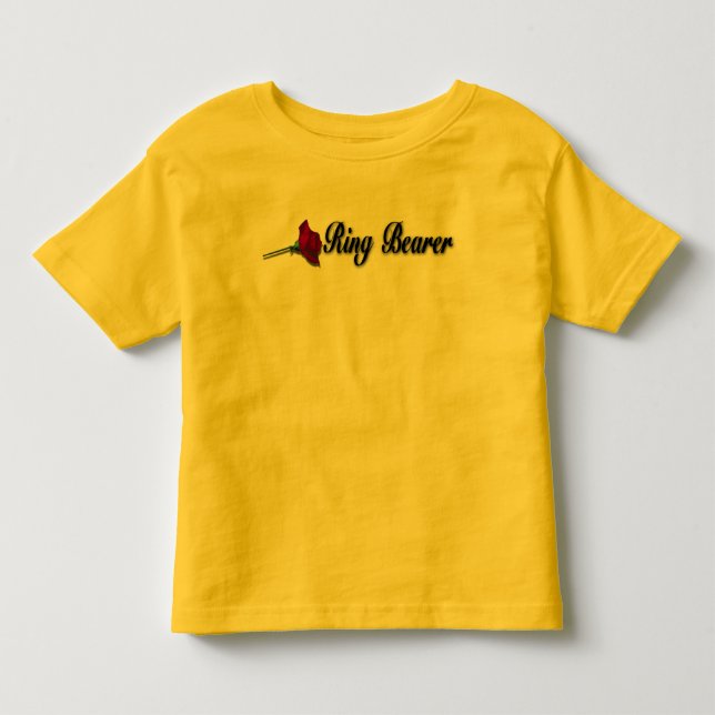 Ring Bearer T-shirt (Front)