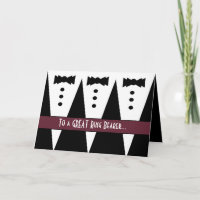 RING BEARER Thank You - Three Tuxedos