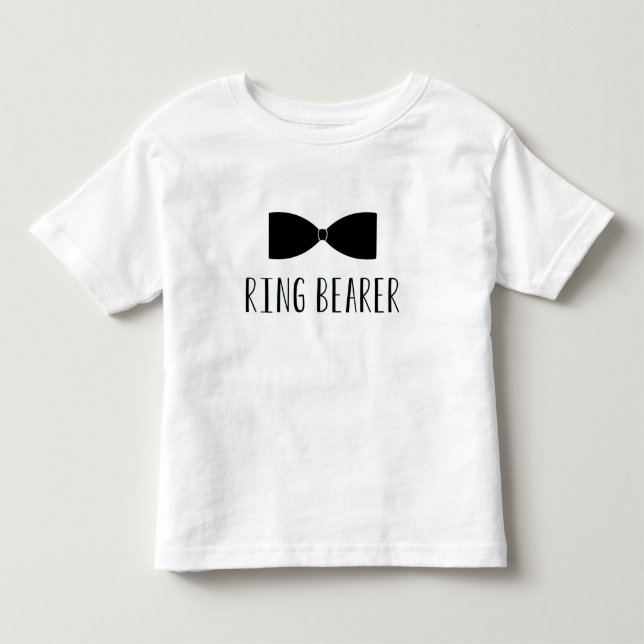 Ring Bearer Toddler T-Shirt (Front)