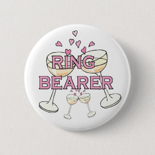 Ring Bearer Wedding ID Button