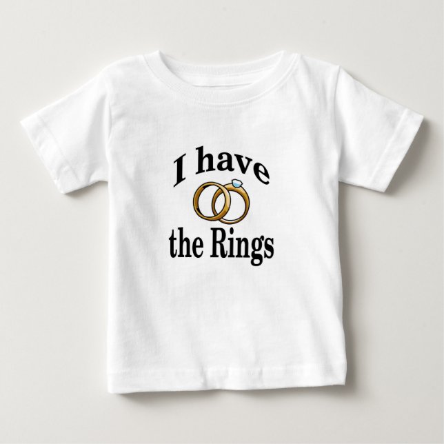 Ring Bearer Wedding Infant Shirt (Front)